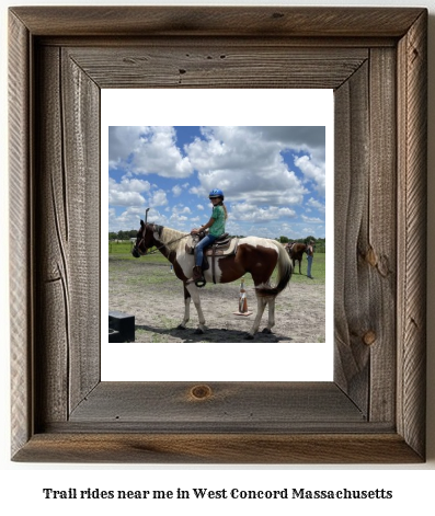 trail rides near me in West Concord, Massachusetts